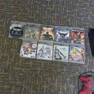 Ps3 with 11 games.